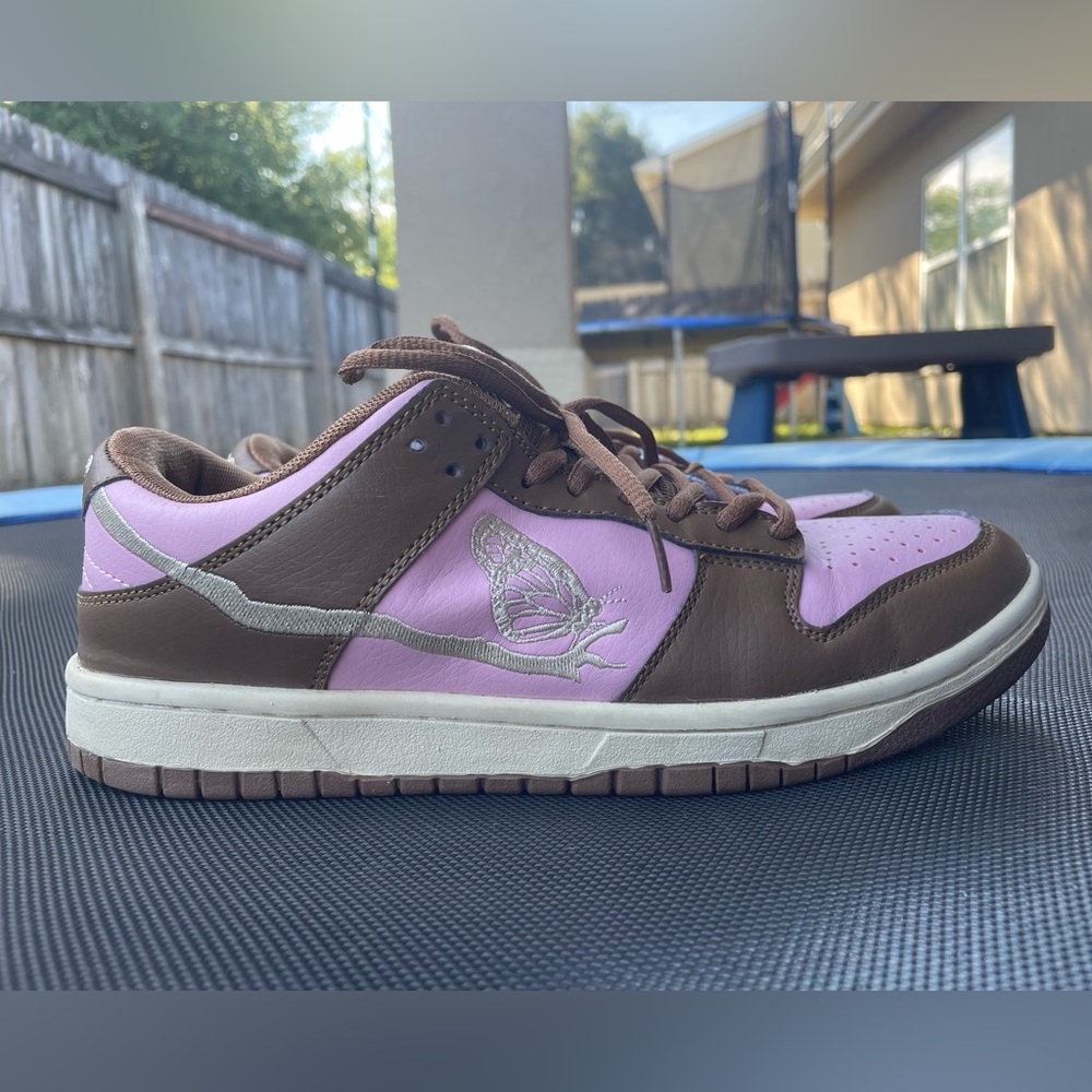 AMAC Customs Butterfly Cherry SB Sneakers